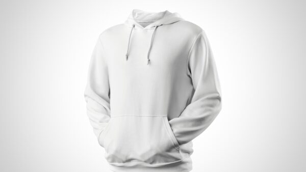 Premium oversized hoodie in white - Image 5