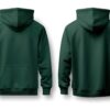 Premium oversized hoodie in bottle green - Image 5